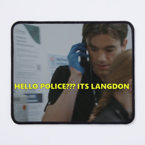 Item preview, langdon hello police designed and sold by niknakroyale.