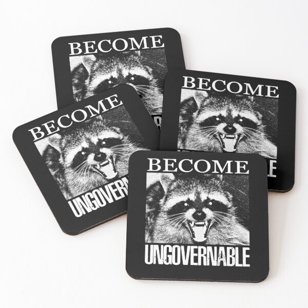 Artikelvorschau, Become Ungovernable Raccoon entworfen und verkauft von PearsonKim.