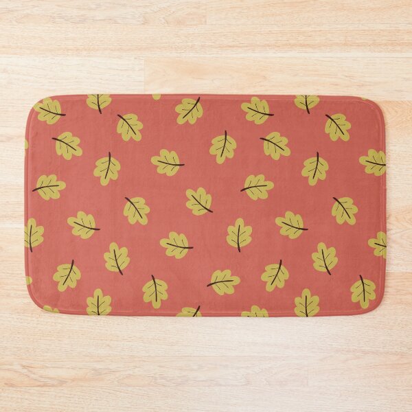 Item preview, Golden Autumn Leaves on Terracotta designed and sold by Navitaloves.