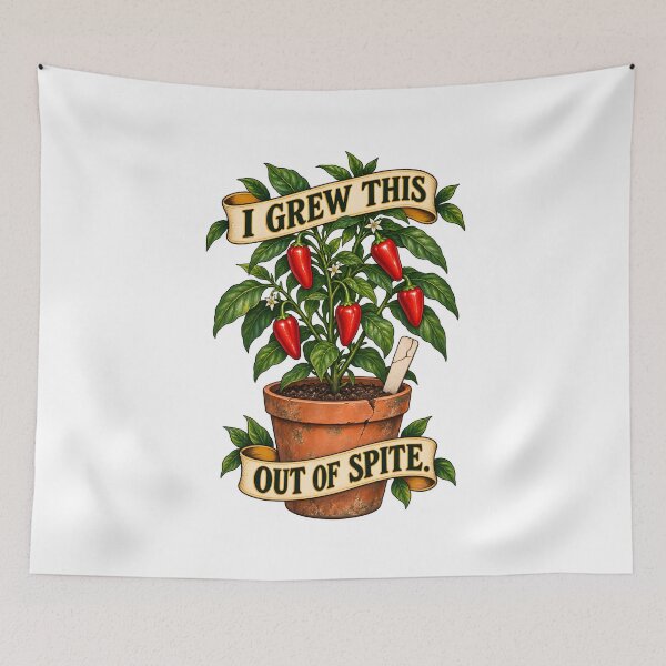 Item preview, Pepper Plant I Grew This Out of Spite designed and sold by Artmares.