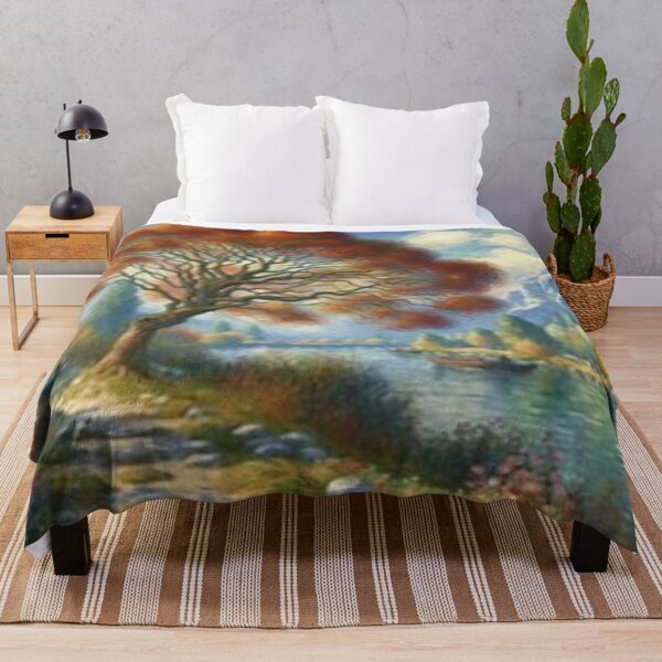 Item preview, Impressionistic landscape in the Monet style with soft color flow designed and sold by FotoworldEdel.