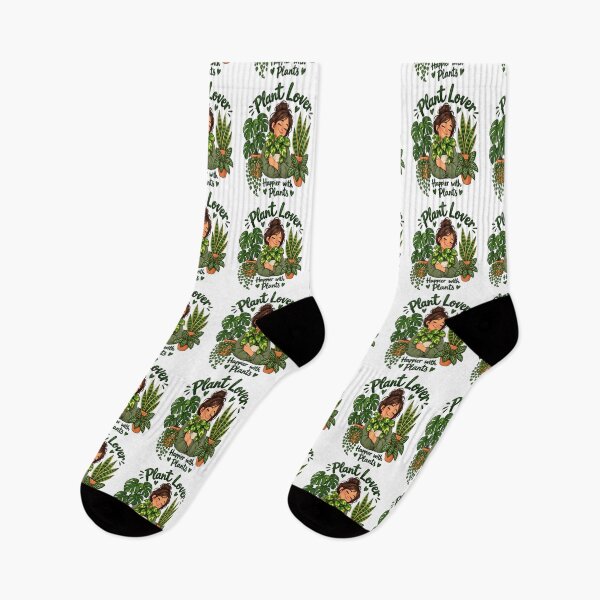 Item preview, Plant Lover – Happier with Plants Cute Houseplant Design designed and sold by NovaNest  Studio.