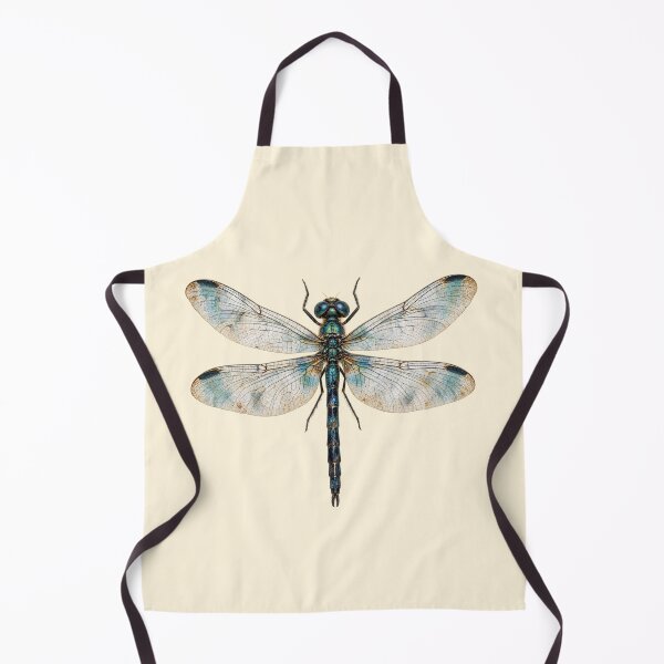 Item preview, Vintage Blue Dragonfly Antique Botanical Insect Art designed and sold by jianina-alondra.
