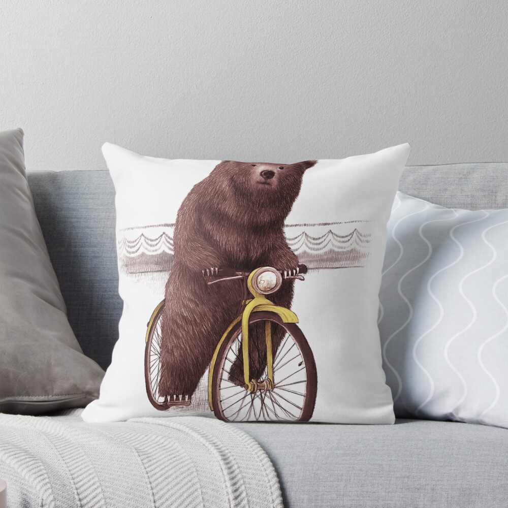 Item preview, Throw Pillow designed and sold by HowellFry.