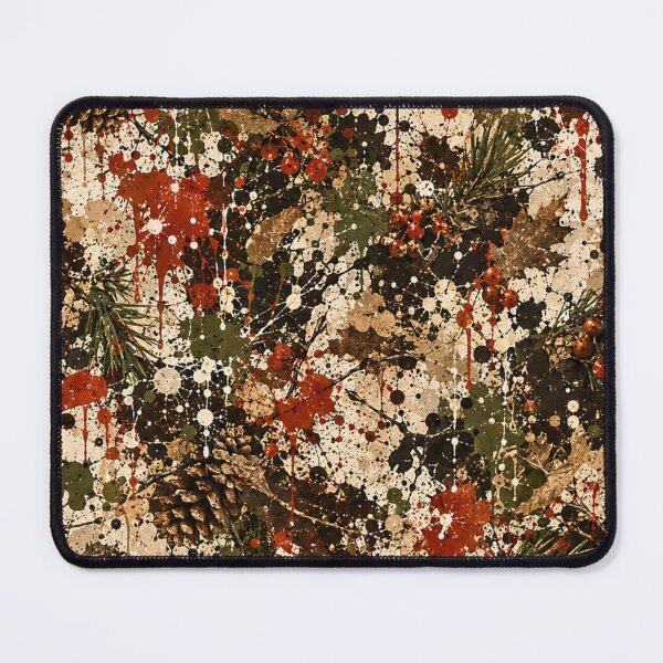 Item preview, Rustic Pinecone and Berries Mixed Media Art designed and sold by THE SPLATTERED HAUS BY SAGE BANKS.