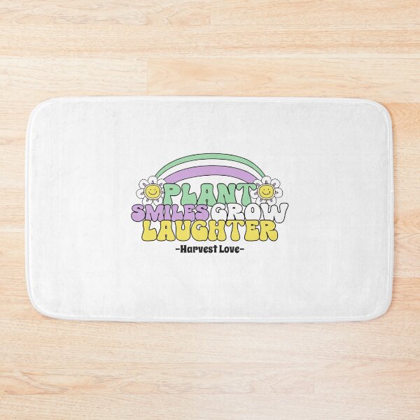 Item preview, Plant Smiles Grow Laughter - Retro Groovy Rainbow designed and sold by chatzous.