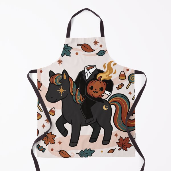 Item preview, Cute Headless Horseman on Black Horse designed and sold by JEMAR Designs.
