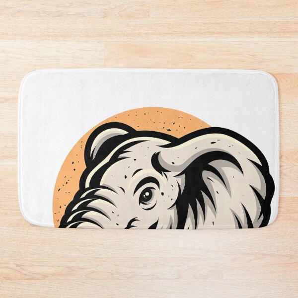 Item preview, Sticker - Decal - Bold Elephant Spirit designed and sold by ForeverPrintsOK.