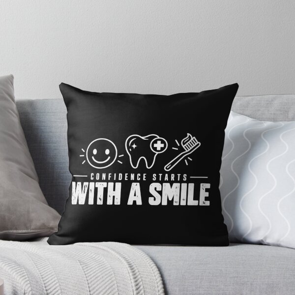 Item preview, Confidence Starts With A Smile Dental Hygienist Shirt designed and sold by WorkLoop.