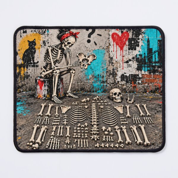 Item preview, Skeleton Sorting an Impossible Bone Puzzle  designed and sold by Qenlo.