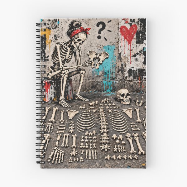 Item preview, Skeleton Sorting an Impossible Bone Puzzle  designed and sold by Qenlo.