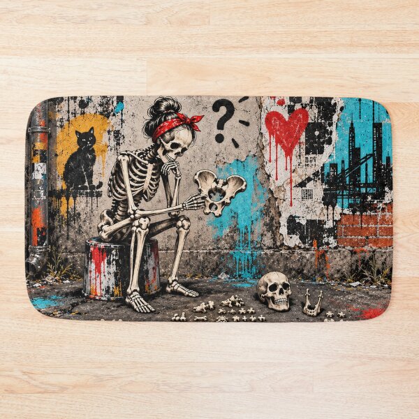 Item preview, Skeleton Sorting an Impossible Bone Puzzle  designed and sold by Qenlo.
