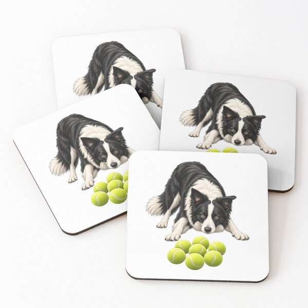 Item preview, Border Collie Tennis Ball Obsession Playtime Humor designed and sold by Artmares.