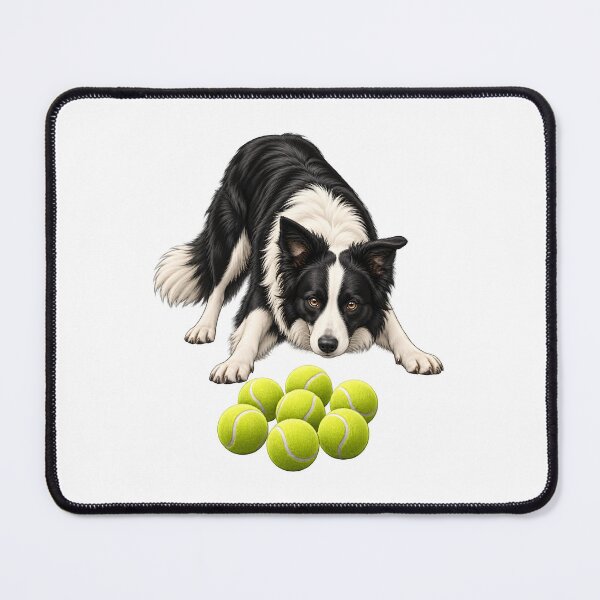 Item preview, Border Collie Tennis Ball Obsession Playtime Humor designed and sold by Artmares.