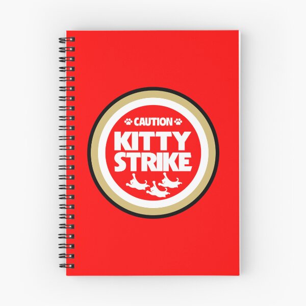 Item preview, Caution! Kitty Strike Vintage Art Nº 2  designed and sold by San Studios Co..
