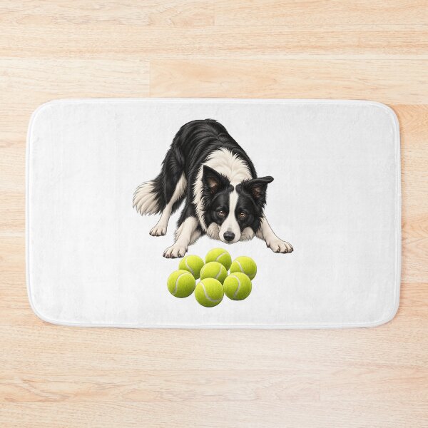 Item preview, Border Collie Tennis Ball Obsession Playtime Humor designed and sold by Artmares.