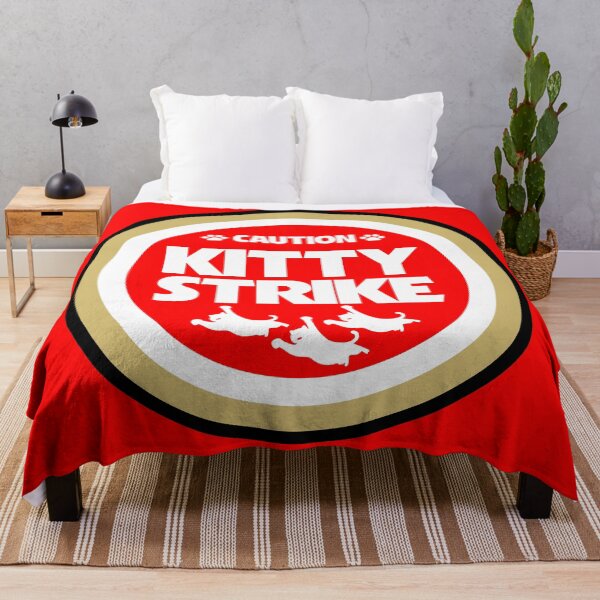 Item preview, Caution! Kitty Strike Vintage Art Nº 2  designed and sold by San Studios Co..
