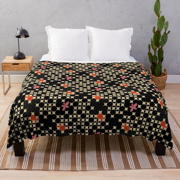 Item preview, Retro Floral Dot Geo Seamless Pattern designed and sold by StefanStudioArt.