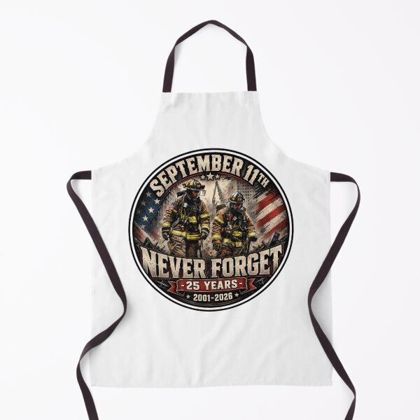 Item preview, September 11th - 911 Firefighter Never Forget 25 Years designed and sold by Wilcox PhotoArt.