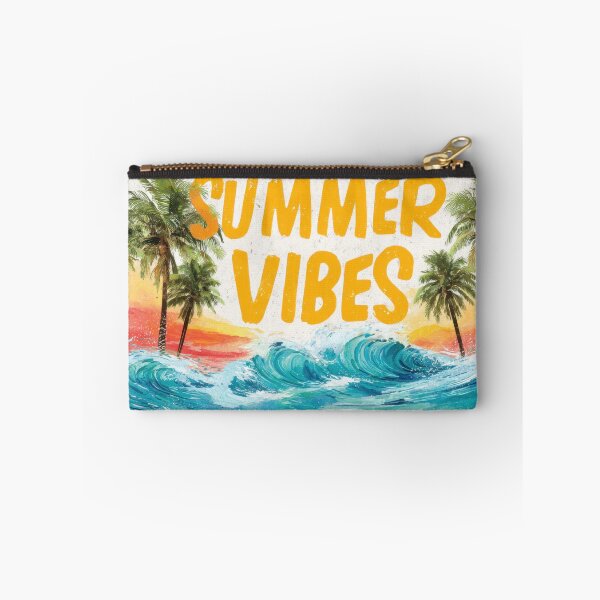 Item preview, Palm trees waves vibes designed and sold by anytka.
