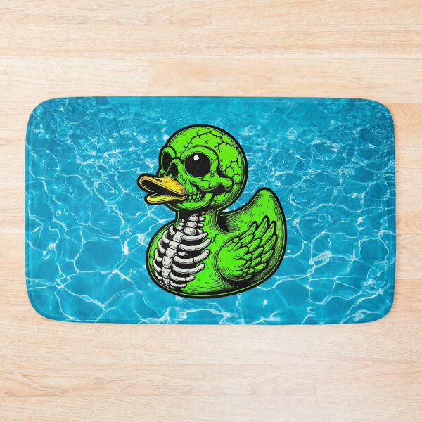 Item preview, Skeleton Rubber Duck Sticker – Funny Creepy Duck Decal for Off-Road Vehicle Owners designed and sold by artistwill.