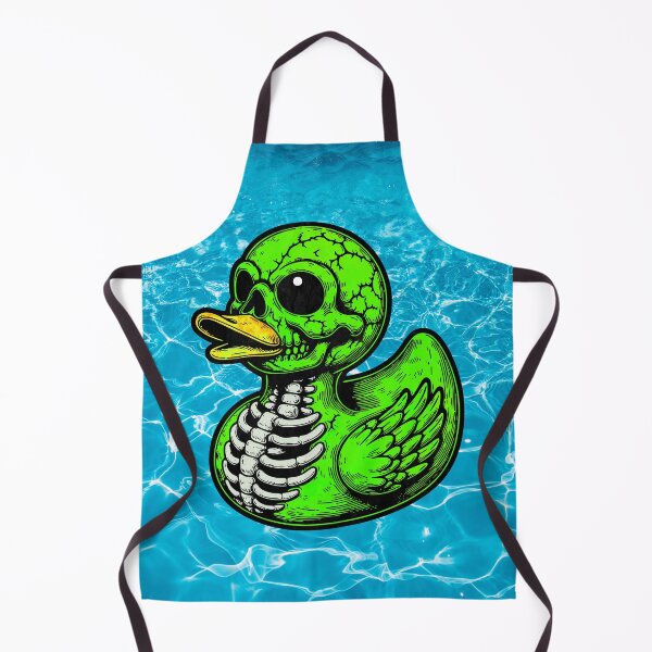 Item preview, Skeleton Rubber Duck Sticker – Funny Creepy Duck Decal for Off-Road Vehicle Owners designed and sold by artistwill.