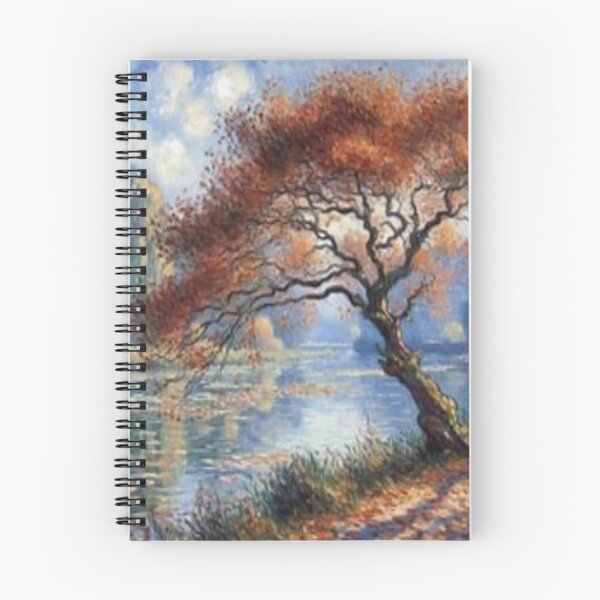 Item preview, Autumn landscape in the Monet style with warm color harmony designed and sold by FotoworldEdel.