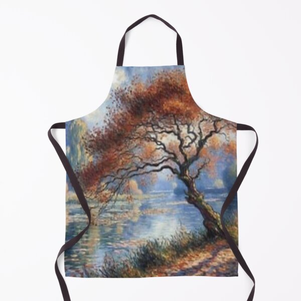 Item preview, Autumn landscape in the Monet style with warm color harmony designed and sold by FotoworldEdel.