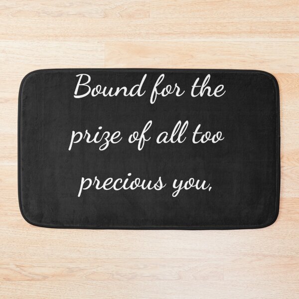Item preview, “Bound for the prize of all too precious you,” - handwriting white designed and sold by ariksworld.