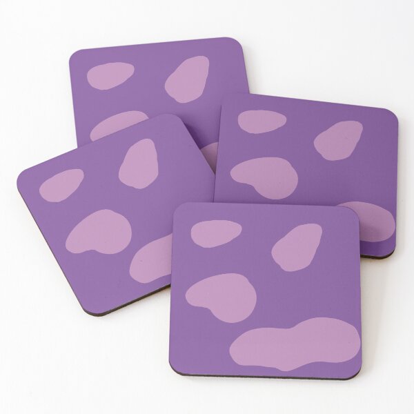Item preview, Purple with Lavender Blobs (Abstract Shapes) designed and sold by ZodiacGradient.