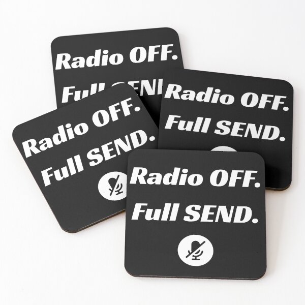 Item preview, Radio OFF. Full send. designed and sold by Annekkecreative.