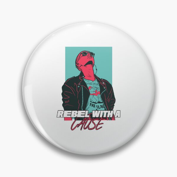 Item preview, Rebel With A Cause - Retro Punk Rock Aesthetic designed and sold by chatzous.