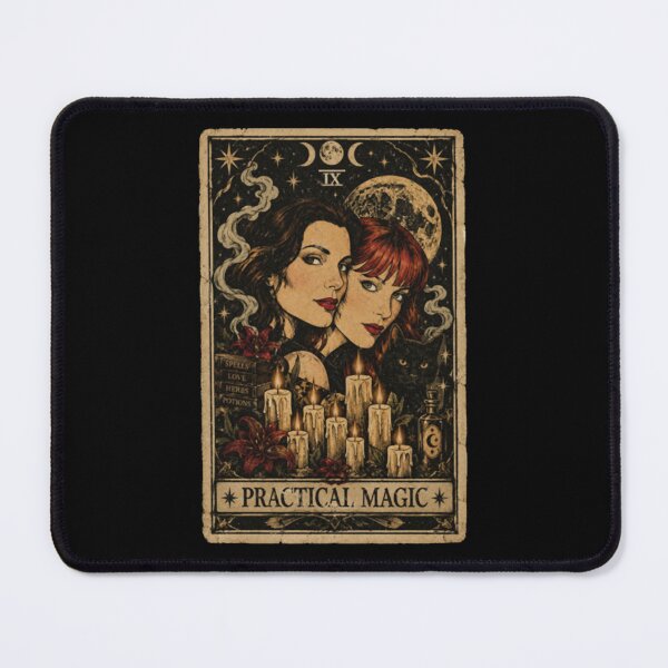 Item preview, Practical Magic Tarot Card Vintage Witchcraft Gothic Graphic designed and sold by NieleJaneda.
