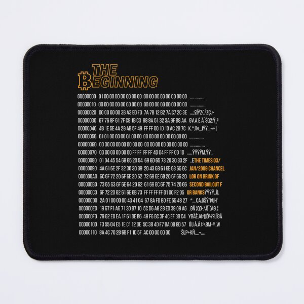 Item preview, Beginning Bitcoin Genesis Block By Satoshi Nakamoto Message 2009 designed and sold by PearsonKim.