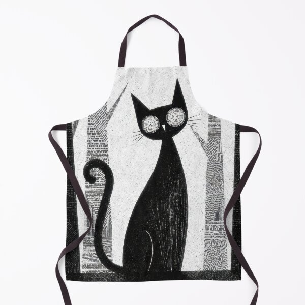Item preview, Black cat in a forest at night designed and sold by anytka.