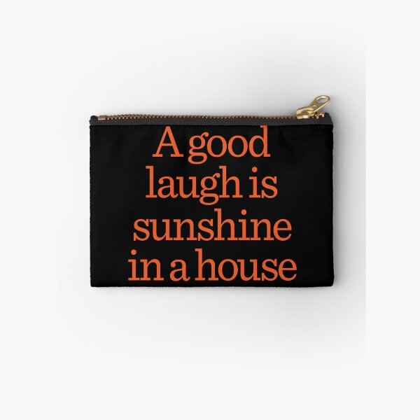 Item preview, A good laugh is sunshine in a house. v.1 designed and sold by x1brett.