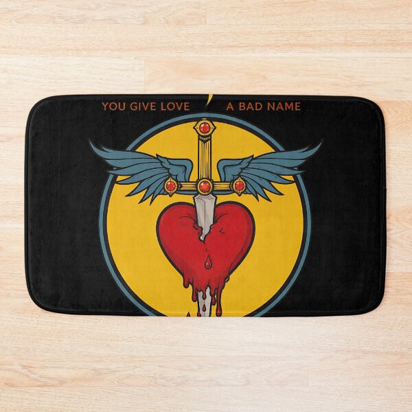Item preview, Bons Jovis You Give Love A Bad Name Rock Band  designed and sold by YuriaAbisarStu.
