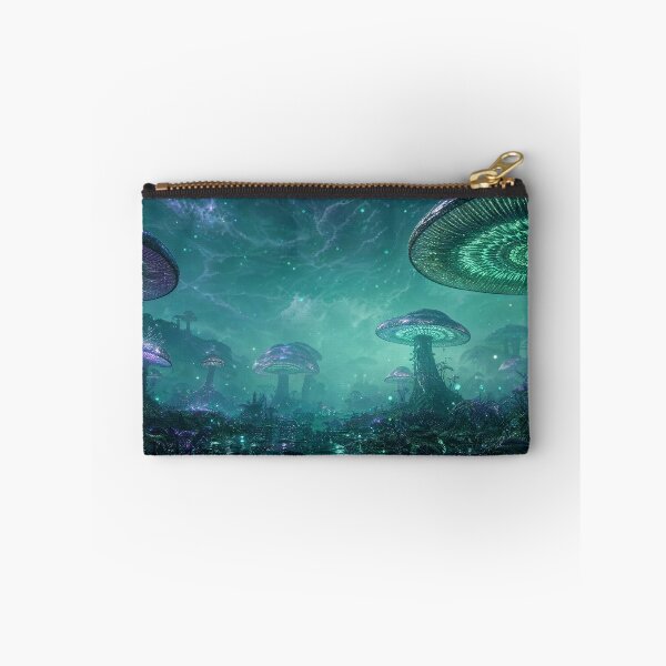 Item preview, Bioluminescent Mushroom Forest Sacred Geometry Mandala | Monkeybusiness designed and sold by monkeybusiness.pt.