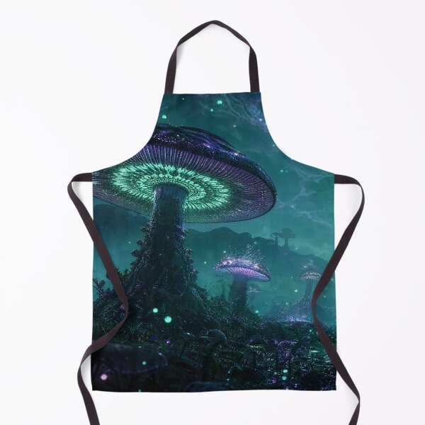 Item preview, Bioluminescent Mushroom Forest Sacred Geometry Mandala | Monkeybusiness designed and sold by monkeybusiness.pt.