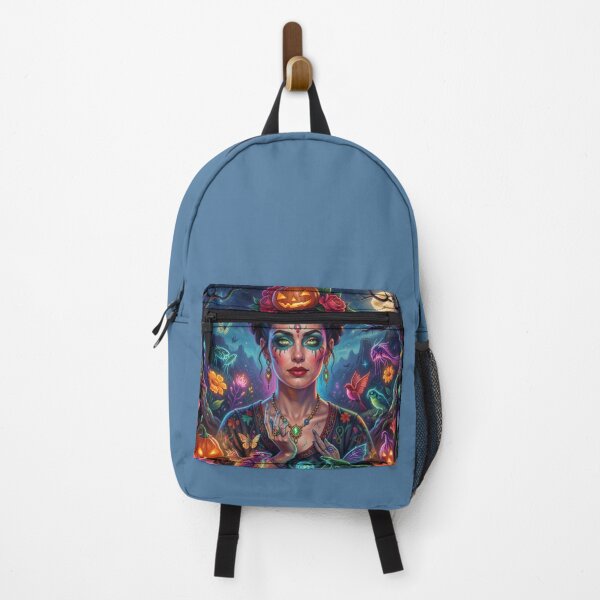 Item preview, Surreal Calavera Night – Kahlo Mystic Flow designed and sold by FotoworldEdel.