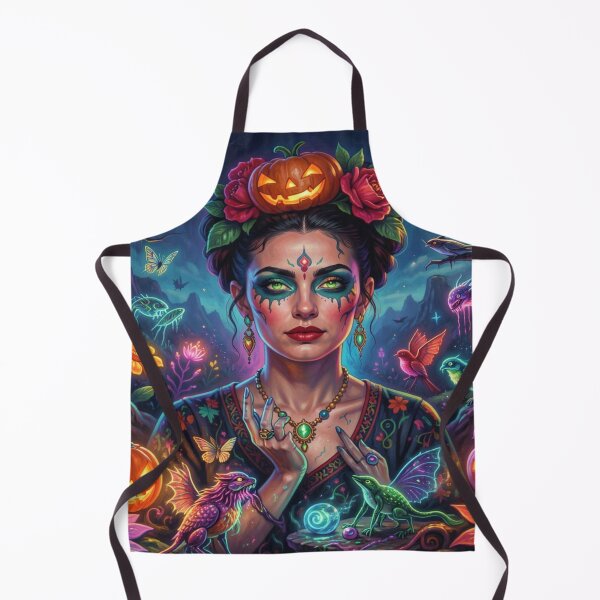 Item preview, Surreal Calavera Night – Kahlo Mystic Flow designed and sold by FotoworldEdel.