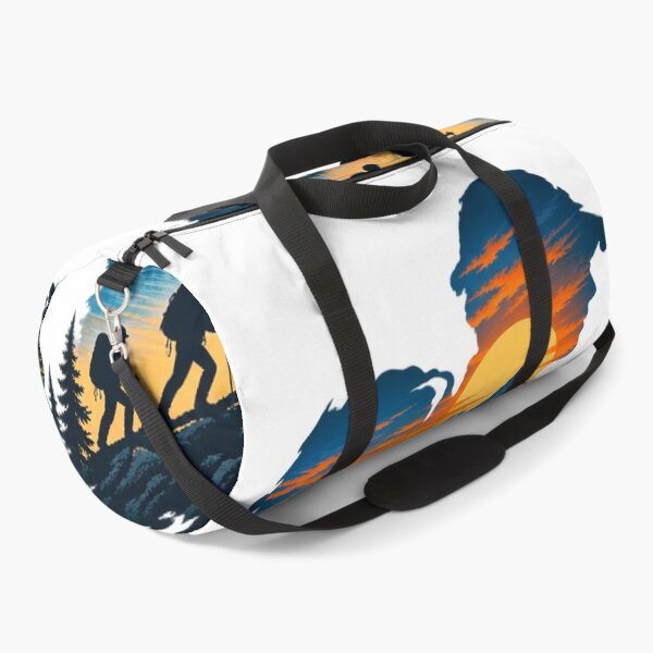 Item preview, Mountain Journey Double Exposure Adventure Silhouette Design designed and sold by CreativeNest Prints.