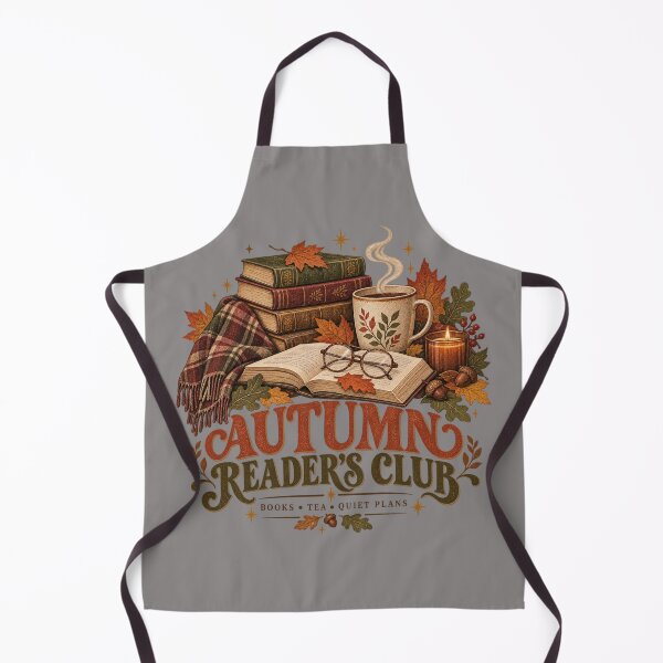 Item preview, Autumn Reader’s Club Vintage Book Lover Design designed and sold by Golden Era Studio.