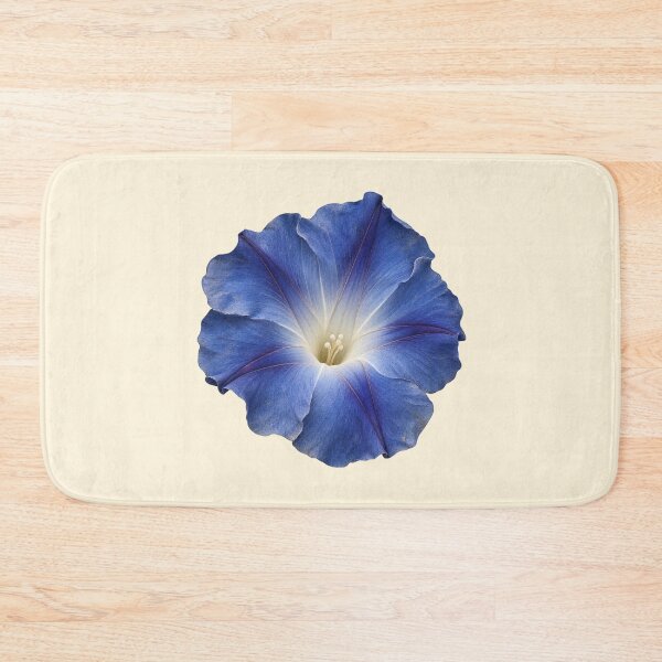 Item preview, Blue Morning Glory Flower Vintage Botanical Art designed and sold by jianina-alondra.
