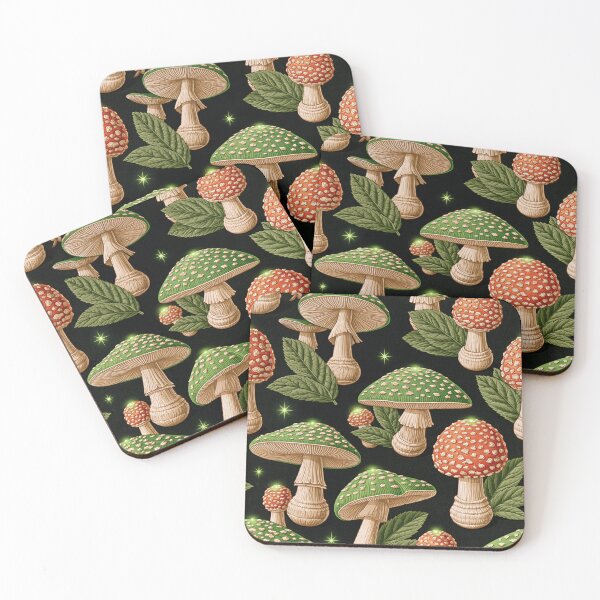 Item preview, Green and Red Cap Shrooms designed and sold by Pixel-Lair.