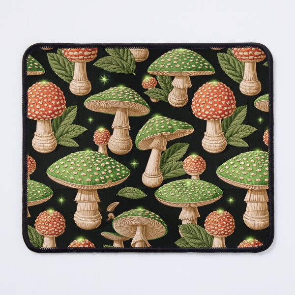 Item preview, Green and Red Cap Shrooms designed and sold by Pixel-Lair.