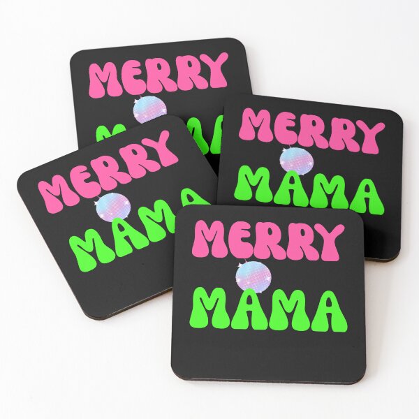 Item preview, Groovy Merry Mama Retro Christmas Matching Family designed and sold by mumchaosdesigns.