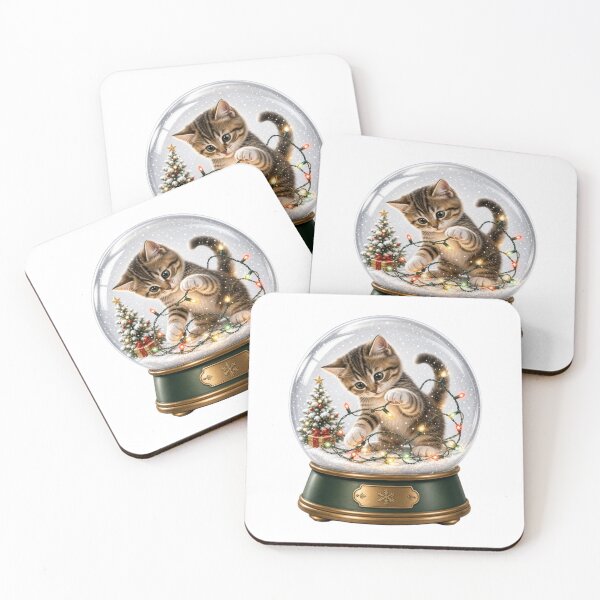 Item preview, Christmas Snow Globe designed and sold by Blush Meadow Trading Co.