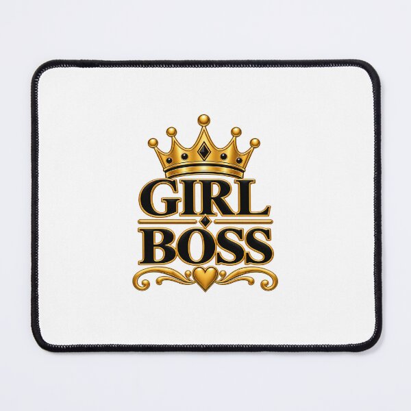 Item preview, Girl Boss Quote designed and sold by SheCrowned.