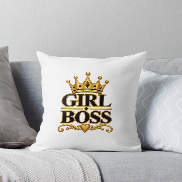 Item preview, Girl Boss Quote designed and sold by SheCrowned.